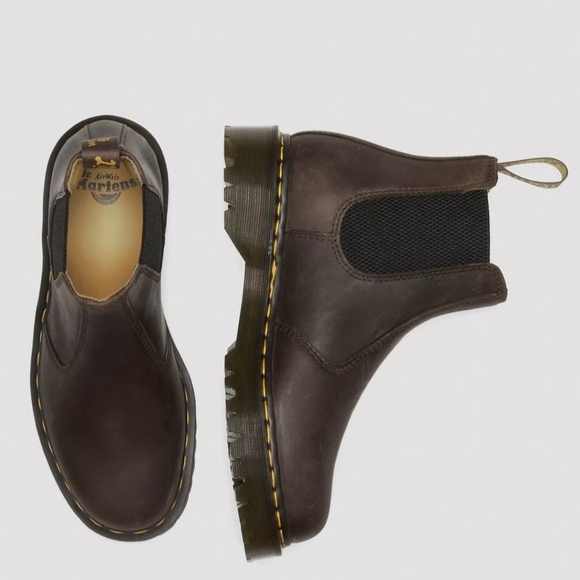 Dr. Martens Dark Brown Chelsea Boots - Picture 7 of 9